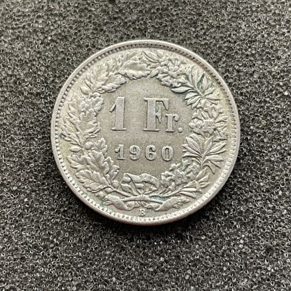 1 Franken Silber 1960